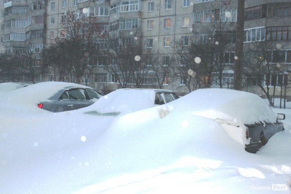  У Луцьку через негоду людям бракує хліба. ФОТО